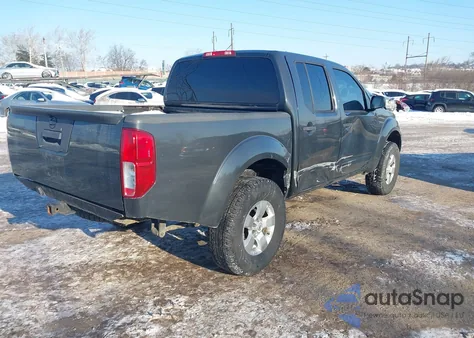 2013 Nissan Frontier Sv из США, поврежденный, VIN 1N6AD0EV6DN727257
